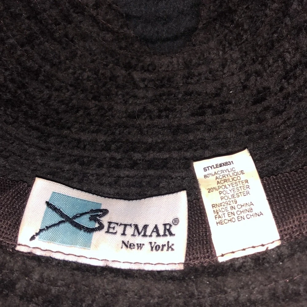 Betmar NY Classic Chic Warm Weather Brown Soft Knit All Occasion Braided Hat